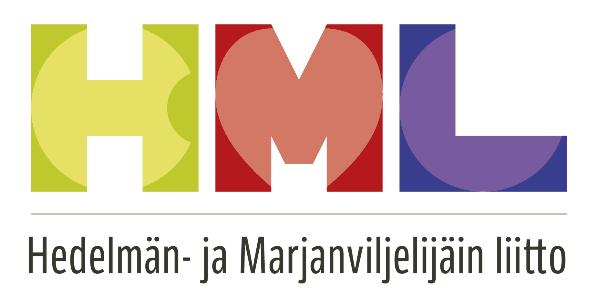 Hedelmön- ja marjanvilijäin liitto logo